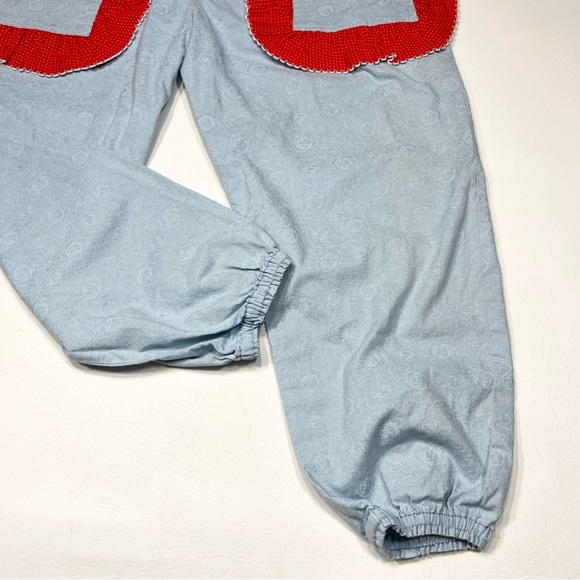 Vintage Handmade Raggedy Ann Jumpsuit Outfit - Picture 8 of 12